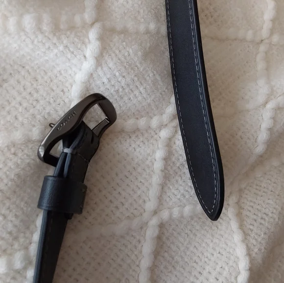 Coach Black Leather Multi Belt Bag Set - Picture 5 of 13